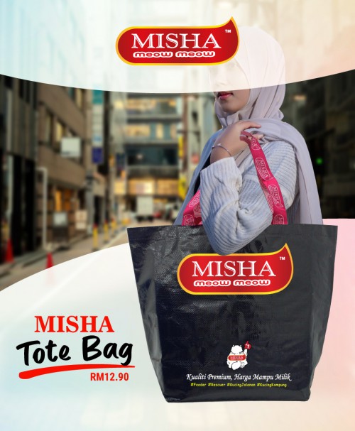 MISHA Waterproof Canvas Tote Bag