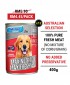 SCAS : Minka Wet Canned Dog Food 400G x 12 Tins